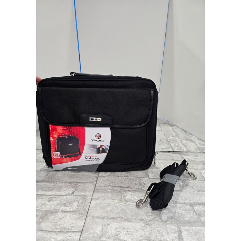 Targus Notepac Fits up to 15.4" Laptop Clamshell Notebook Case New‎ Lightweight